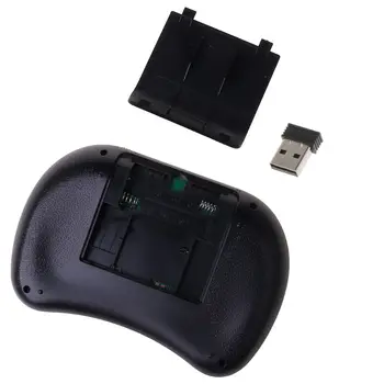 3 Spalvos Apšvietimu 2,4 GHz Belaidžio ryšio i8 Klaviatūra, Touchpad Skristi Oro Pelės PC TV PS3