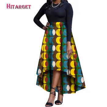 2020 Moterų sijonas Derliaus Afrikos Spausdinti Atsitiktinis Maxi Ilgas Sijonas Lady Famale Sijonai dashiki drabužių, Tradicinių drabužių WY1684