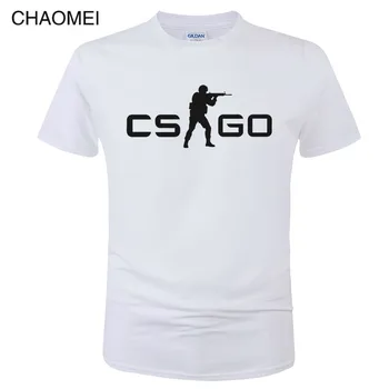 Žaidimas CS GO marškinėliai Vyrams 2019 M. Vasarą csgo t-shirt aukštos kokybės vyriška viršuje tees prekės ženklo drabužių hip-hop viršūnes Homme marškinėlius C105