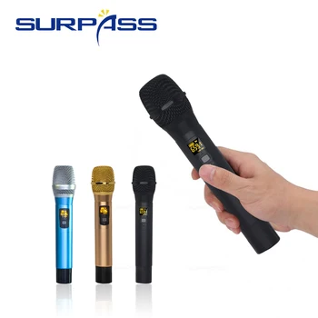 Profesinės Bevielis Mikrofonas Karaoke Universalus Garsiakalbis Nešiojamą Mic Garso Stiprintuvas Skaitmeninis Dažnis