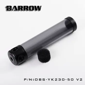 Barrow OBS-YKW-50V2 50mm Skersmens Akrilo Cilindrinių Rezervuarų Skaidrios Sienos 130/180/230/280mm Ilgis WaterCooling Rezervuarai