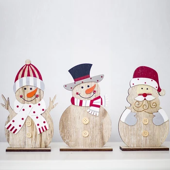 Kalėdų Pakabukas Mėtyti Sniego Medinės Figūros, Kalėdų Papuošalai Amatų Kalėdų Dovanos, Papuošalai, Namų
