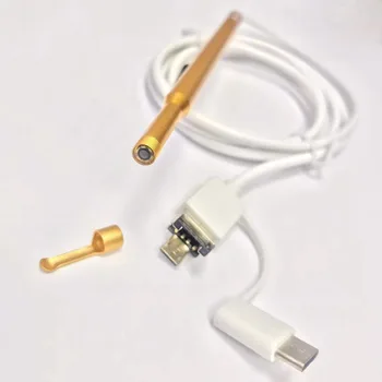 3 In 1 USB Endoskopą Ausų Valymas Parama OTG Mobiliojo Endoskopą Fotoaparatas