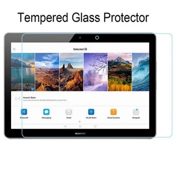 2Pack Grūdintas Stiklas Huawei MediaPad T3 10 9.6 MAA-L09 MAA-L03 MAA-W09 LCD Screen Protector, Stiklo Plėvelė Garbė Žaisti Mygtukai 2 9.6