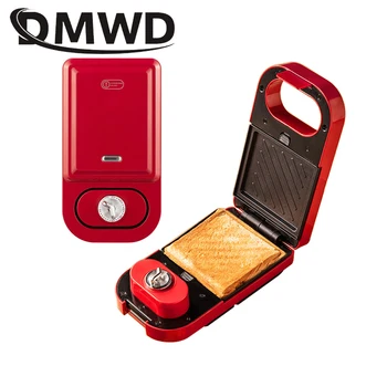 DMWD Elektros Sandwich Maker Laikas Pliurpalas Maker Pusryčiai Skrudintuvas Spurgos Kepimo Mašina, Daugiafunkcinis Kiaušinis Takoyaki Pyragas Orkaitėje