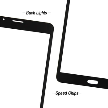 Samsung Galaxy Tab 7.0 LTE SM-T285 T285 Jutiklinis Ekranas Stiklas, skaitmeninis keitiklis nemokamai įrankiai