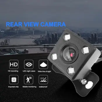 Automobilių Atsarginės Kameros Reverso Galinio vaizdo Kamera, Atbulinės eigos Auto Stovėjimo Stebėti Vandeniui Naktinio Matymo HD Stovėjimo Atsarginę Kamerą