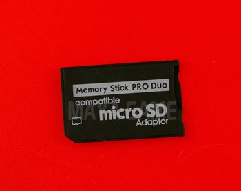 5vnt/daug Micro SD TF Atminties Stick Pro Duo, MS suderinama PSP 1000 2000 3000 psp1000 2000 3000 Kortelės Lizdo Adapteris Keitiklis