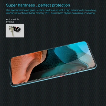 Grūdintas Stiklas Xiaomi PocoPhone F2 Pro X3 NFC NILLKIN Nuostabi H Anti-Sprogo dėl Xiaomi Poco F2 Pro Stiklo Screen Protector
