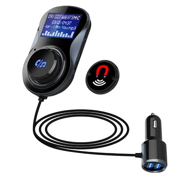 1pc Bluetooth FM Garso Siųstuvas Car Mp3 Grotuvas su LCD Ekranu Belaidis-Automobilinis FM Moduliatorius 