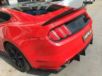 Tinka Ford Mustang Automobilių Spoilerių 2016 2017 Mustang Uodega Sparno Apdaila Aukštos Kokybės Juodos Spalvos Anglies Pluošto Galinis Kamieno Spoileris