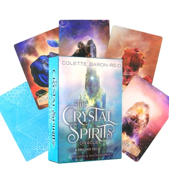 Crystal Dvasių Taro Stalo Kortelės, Žaidimo Šventa Likimą Super Atraktorius Modernus Ragana Laukinių Nežinomas Archetipai Rider Romantiška 