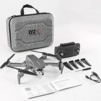 L106 Pro GPS Drone 4K RC Quadcopter Su Optinis Srauto FPV Drone 4K Profesinės Tranai Su GPS Ir vaizdo Kamera, Atlikite Mane Dron