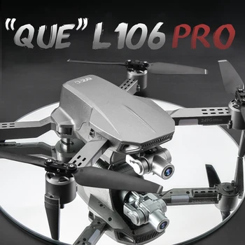 L106 Pro GPS Drone 4K RC Quadcopter Su Optinis Srauto FPV Drone 4K Profesinės Tranai Su GPS Ir vaizdo Kamera, Atlikite Mane Dron