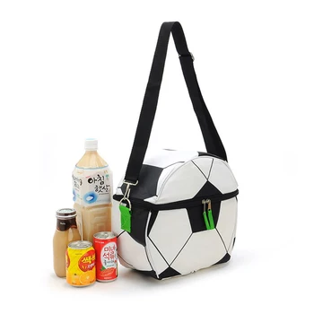 SANNE 10L Futbolo stiliaus šaldytuvas maišelį izoliuoti šilumos maišelį šilumos vandeniui nešiojamų izoliuoti ledo maišelis gali atlikti maistu ir gėrimais