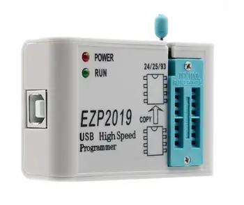 Naujas EZP2019+ Didelės Spartos USB, SPI Programuotojas Geriau nei EZP2013 EZP2010 2011Support 24 25 26 93 EEPROM 25 Flash Bios+5 adapteriai