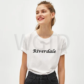 Riverdale Pietų Žaltys T Marškinėliai Moterims Ullzang Gyvatė Pietų Pusėje Marškinėlius 90s Harajuku Grafinis T-shirt Femme Estetinės Drabužiai