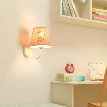 Vaikų Kambario Sienos Lempa Šiuolaikinės Paprasta Kūrybos Animacinių filmų Princesė Berniukų ir Mergaičių Kūrybos LED Lempos sienos lempos led šviesos siena