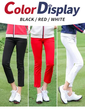 PGM Golfo Kelnės, vienodos moterų 데상트 Golfo drabužiai aukštos Elastinga golfo drabužiai kelnės drabužiai moterims golfo broek ponios golfo Sportinę aprangą
