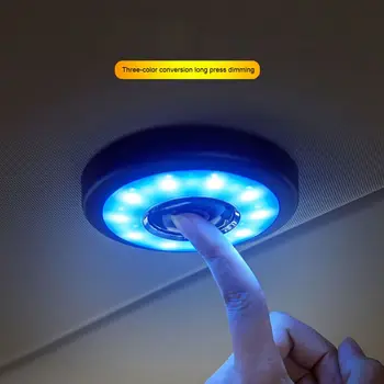 USB Įkrovimo LED Šviesos Nešiojamų Turas Universalus Įkrovimo Belaidžio Interjero Lempa Touch 