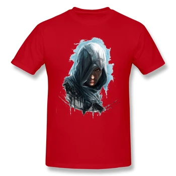 Vyrų žudikai creed T-Shirts Juokinga Viršūnes Kietas Vyrų Grynos Medvilnės Tees Harajuku marškinėlius