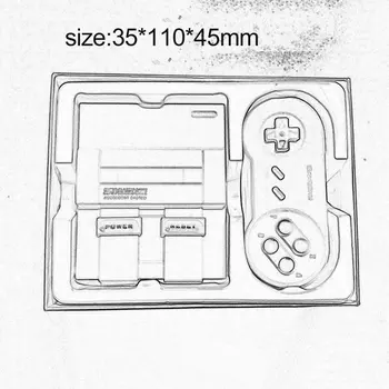 Klasikinis Mini Edition Konsolė Pramogų Sistema, Suderinama su Super Nintendo Žaidimai Retro Nešiojamą Mini Vaizdo Žaidimų Konsolės