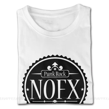 Punk Rock NOFX Tees Marškinėliai 3XL Vyrų Gražus Nuotraukų T Shirts