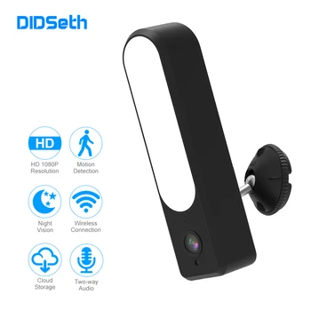 DIDSeth Prožektorius IP Kamera HD 1080P Vandeniui Lauko LED Lempos IP Kameros P2P WiFi Saugumo Kameros VAIZDO Stebėjimo Kamerą