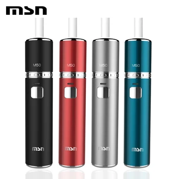 MSN M50 Šilumos Ne Deginti vapers 1450mAh baterija elektroninių cigarečių visiškai nemokamai iki 23 nuolat dūmų