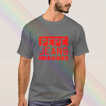 2020 Naujausias Pepe-Jeans-Londonas Raudonas Logotipas Klasikiniai Marškinėliai Vasaros vyriški trumpomis Rankovėmis Populiarus Tees Marškinėliai Topai Unisex