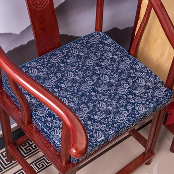Tradicinės Kinų Stiliaus Kėdė pagalvėlė sponge Sofos Pagalvėlių, Medinės Raudona Sėdynė Kempine Galima Skalbti Namuose Minkšta Sėdynė / Atgal Pagalvėlės