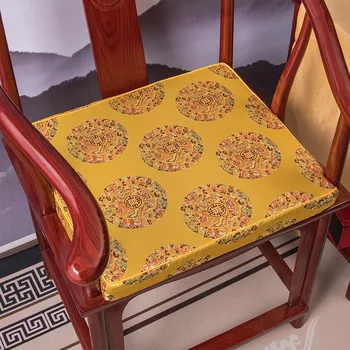 Tradicinės Kinų Stiliaus Kėdė pagalvėlė sponge Sofos Pagalvėlių, Medinės Raudona Sėdynė Kempine Galima Skalbti Namuose Minkšta Sėdynė / Atgal Pagalvėlės