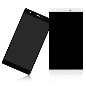 Už Oukitel U13 LCD Ekranas+Touch Ekranas naujas LCD skaitmeninis keitiklis Stiklo plokštės Pakeitimas U13 lcd Black/White
