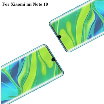 2VNT skirti Xiaomi mi-10 Pastaba 3D Grūdintas Stiklas Kino Screen Protector Apsauginės Pilnas draudimas, Apsauga Xiaomi mi Note10