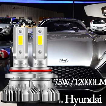 Už Hyundai Accent Elantra Sonata Ioniq I10 I20 I30 I40 Veloster Aukštos Spindulį Šviesų Lemputės Led Rūko žibintai H1 H7, H11