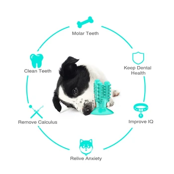 Benepaw Patvarus Gumos Šunį Kramtyti Žaislus dantų šepetėlį Ekologiškas Dantų Valymas Mažas Didelis šunelis Žaislai Šuniuką Kramtyti Žaidimas