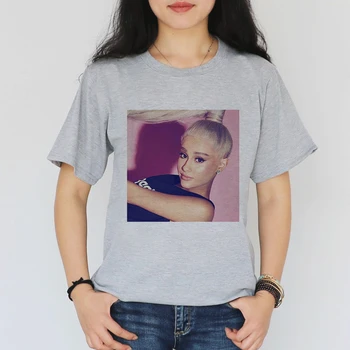 2020 Ariana Grande T-shirt Moterims, Unisex Estetinės Drabužių Mados Spausdinti trumpomis Rankovėmis Viršūnes 