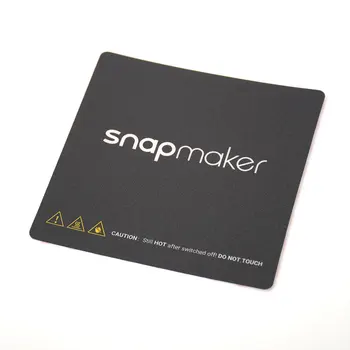 3pcs Snapmaker 3D Spausdintuvas Platforma Sticker120X120MM už SnapMaker 3D Spausdintuvas Lipdukas Lakštai