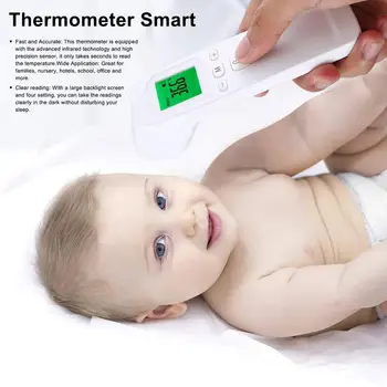 Naujas Ne-Susisiekite Su Infraraudonųjų Spindulių Termometras Skaitmeninis Kaktos Kūno Elektroninės Kūdikių Suaugusiųjų Ausų, Karščiavimas, Temperatūra Ginklą