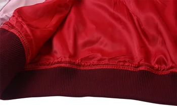 Rudenį Nauja, Moterų Žiemos Striukės Atsitiktinis Storio Streetwear Moterų Bombonešis Beisbolo Striukė Outwear Paltai Storą Siuvinėjimo Juoda