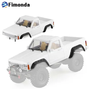 Fimonda 313mm ratų Bazė Kieto Plastiko Cherokee Pikapas Kėbulo karkasas už 1/10 RC Vikšriniai Automobilių Ašinis SCX10 & SCX10 II 90046 90047