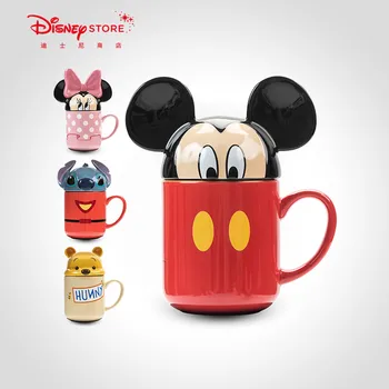 330ml 3D Disney Animacinių filmų Mickey Minnie Puodelis Home Office Puodeliai, Moterų, Vaikų Nešiojamų Drinkware Mados Mielas Puodelis Dovanos