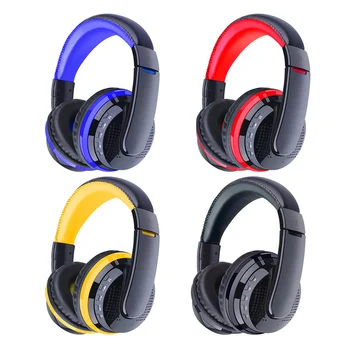 Bluetooth 5.0 belaidė laisvų rankų įranga Galvos montuojamas Bass Stereo auriculares Paramos Reguliuojamas earmuffs Su Mikrofonu Žaidimų Ausinės