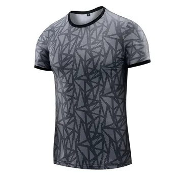2019 m. vasarą, nauji vyriški drabužiai, 6 spalvos, Apvalios kaklo vyriški T-shirt Vyrų mados marškinėliai Fitneso Atsitiktinis vyriški T-shirt V-4XL