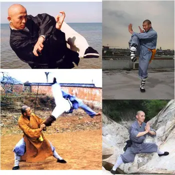 Medvilnės Vienintelis Mens Kung Fu Uždarytas Toe Paslysti Ant Batai Juodos Spalvos Medvilniniai Bateliai Bruce Lee Senovinių Kinų Kung Fu Batai Wing Chun Chi
