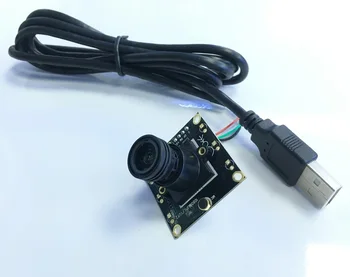 2MP FUll HD 1080P CMOS F22 Jutiklis PCB USB Valdybos Paramos OTG uv-C USB Kamera, Kamera su objektyvu USB CCTV Kameros Modulis