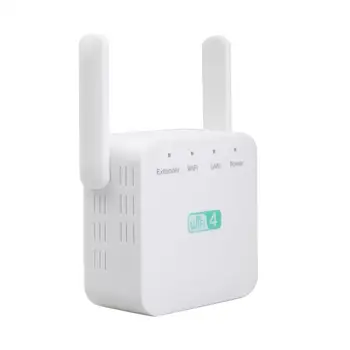 WiFi Booster Extender WiFi Signalo Kartotuvų 300Mbps 2.4 GHz Wi-Fi zonoje AP Prieigos Tašką, UK Plug Namų Kompiuterių Tinklo Dalys