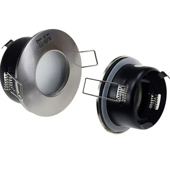 Įleidžiamas Dušo Downlight Rinkinio Vietoje Šviesos Montavimo Vonios kambarys IP65 GU10 GU5.3 Lizdas Apvalus LED Lempučių Šviestuvas Lubų Lemputės, Lempos Rėmelis