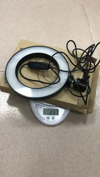 DSLR Fotografijos Studija Selfie Šviesos Žiedas Su Kameros Foto Pritemdomi LED Apšvietimas Su USB Laidu Ir Mini Trikojis