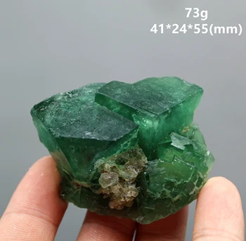 Natūralus, ekologiškas fluorito Mineralinių pavyzdys grupių mineralinių kristalų egzempliorių Akmenys ir kristalai crystal Healing Nemokamas pristatymas